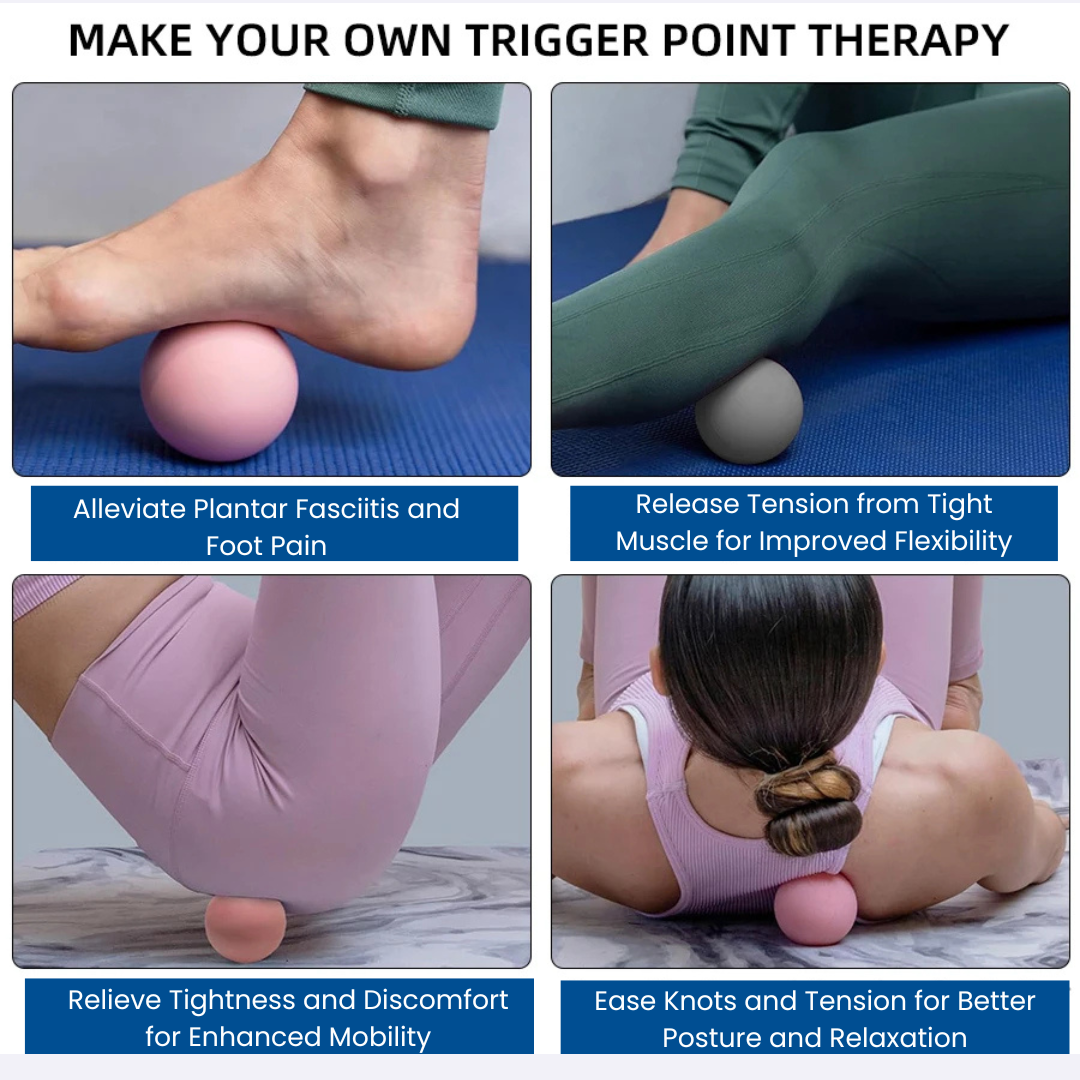 Soft Silicone Massage Ball for Pain Relief