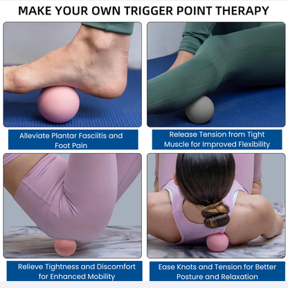 Soft Silicone Massage Ball for Pain Relief