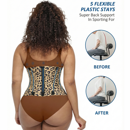 🔥 Leopard Waist Trainer Belt for Superwomen