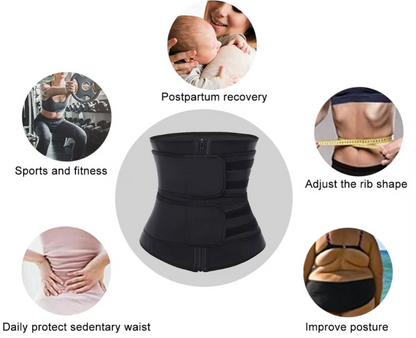 🔥 Leopard Waist Trainer Belt for Superwomen