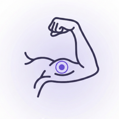 Tones arms and shoulders